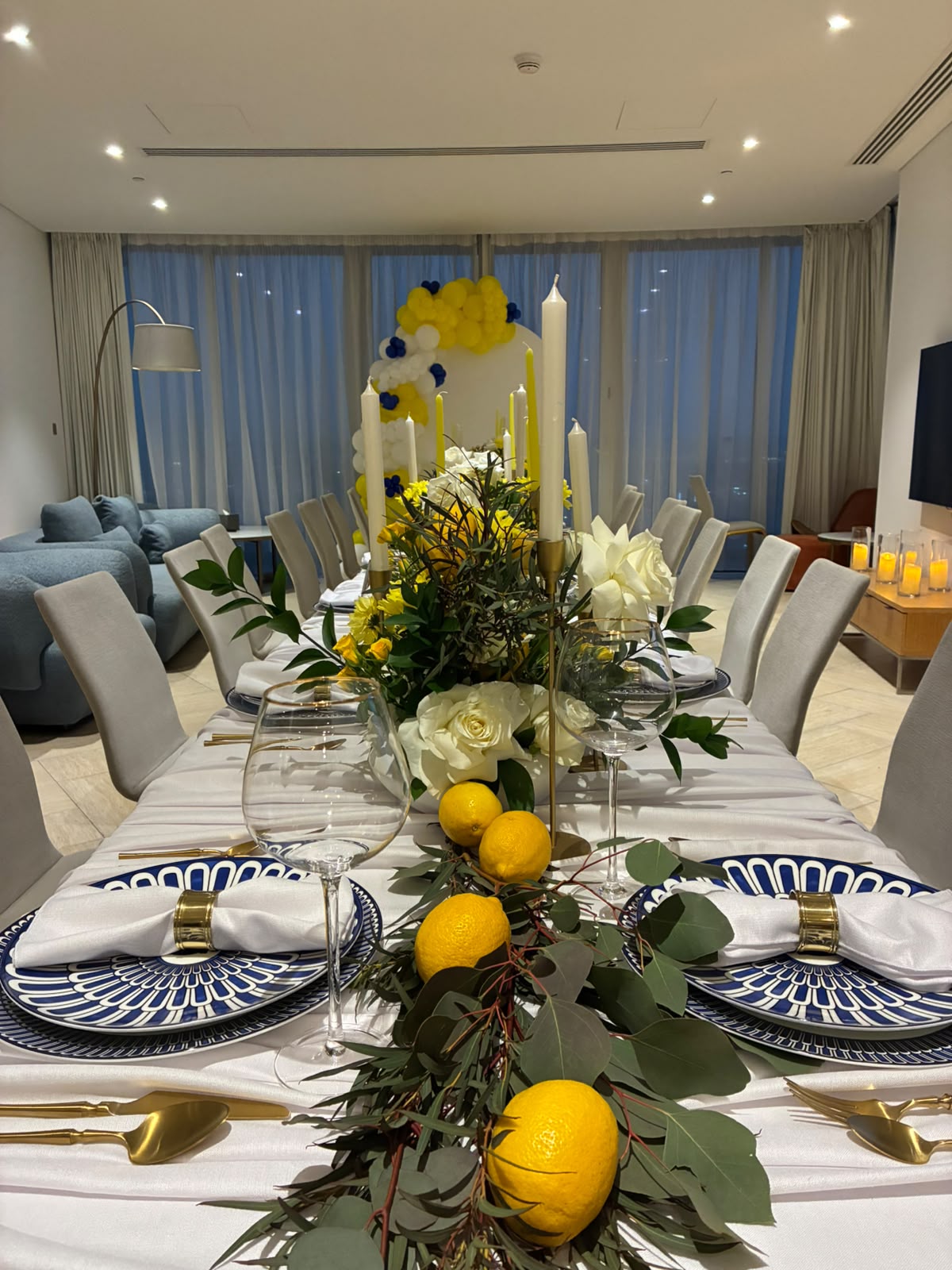 Private home catering in Dubai with refined Italian and Mediterranean menu